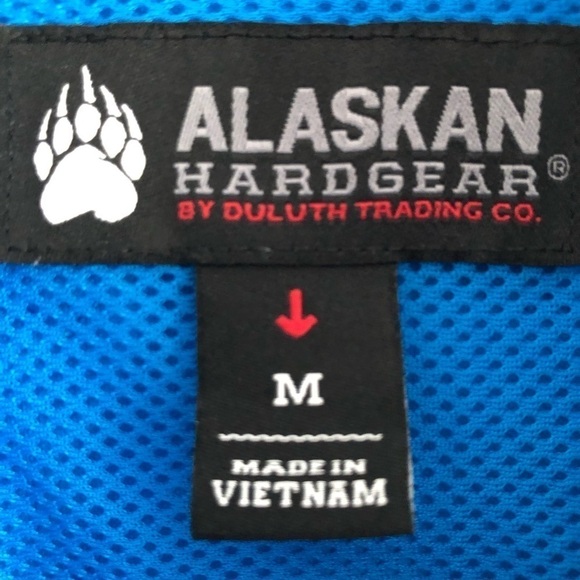 Alaskan Hardgear By Duluth Trading Co. Blue Vented Shirt M - Picture 9 of 10